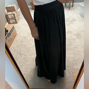 Elegant Black Maxi Skirt